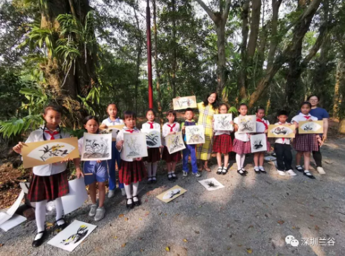 【活动回顾】“水墨兰花，雅幽色香” 大望学生用笔墨邀您共赏兰花